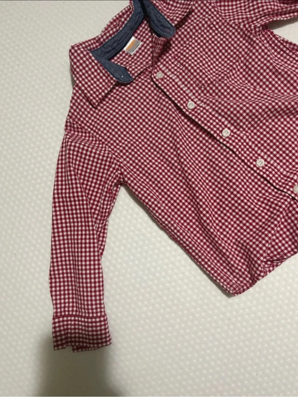 Gymboree Red Gingham Button-Down Shirt